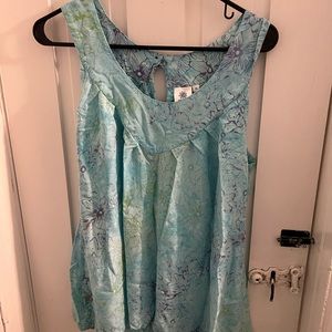 Floral tank top